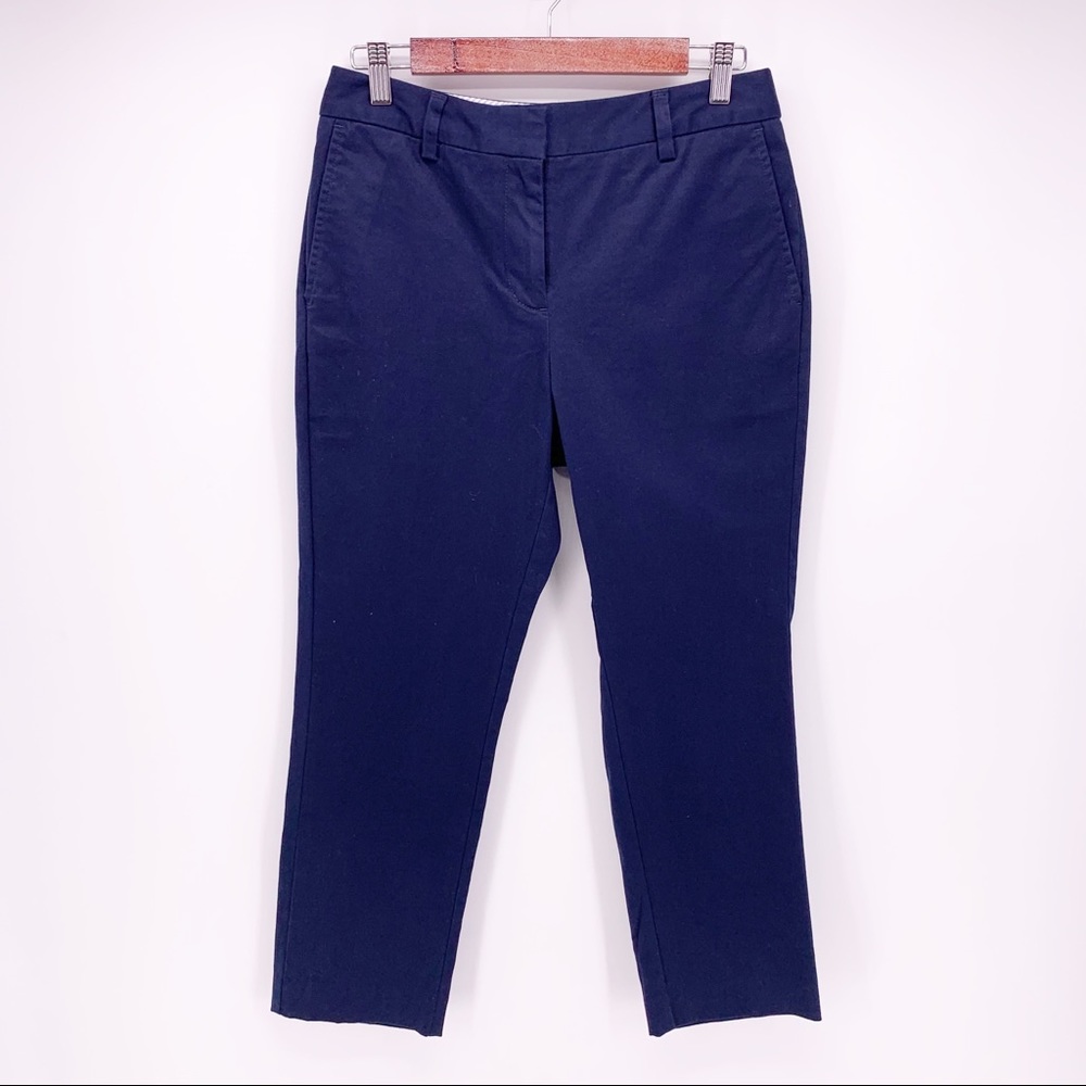 Lands End Straight Leg Chino Crop Pants Fit 2 G7